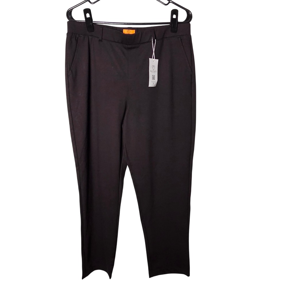 Marycrafts NWT Womens Pull On Stretch Yoga Dress Business Work Pants 14 Black